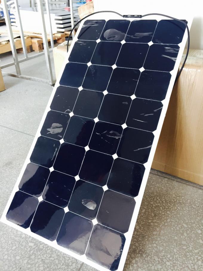 Hoher flexibler Bendable Sonnenkollektor der Leistungsfähigkeits-100W halb 0