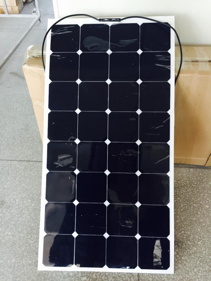 Hoher flexibler Bendable Sonnenkollektor der Leistungsfähigkeits-100W halb 2