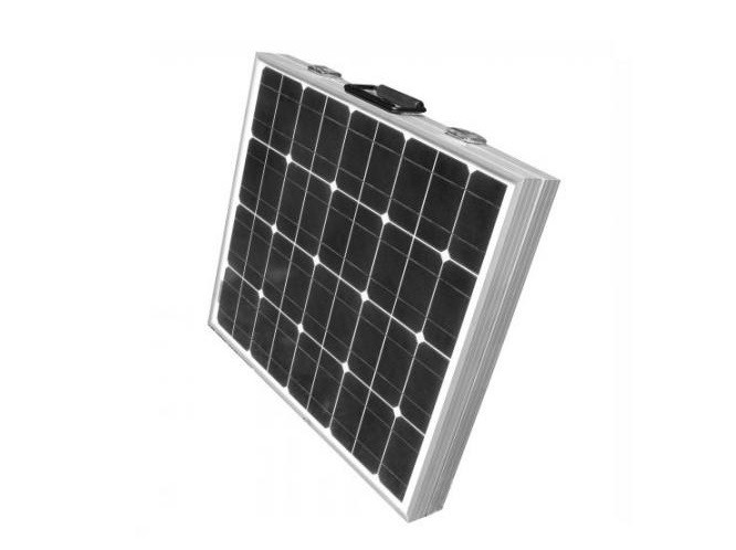 90 Watt-monokristalline Silikon-Sonnenkollektoren für das Kampieren 0